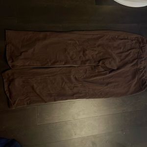 Y2K PLAYBOY BUNNY X BROWN FLARED PANTS